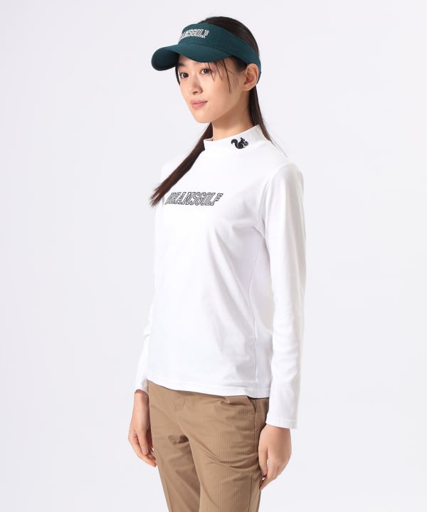 BEAMS GOLF ORANGE LABAL モックネックＬ BEAMS GOLF（ビームス ゴルフ）ORANGE LABEL / 裏起毛 フラッグ