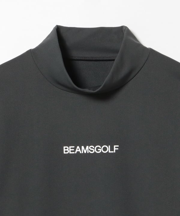 BEAMS GOLF 　裏起毛　モックネックシャツ BEAMS GOLF（ビームス ゴルフ）〈WOMEN〉ORANGE LABEL / ストレッチ 裏