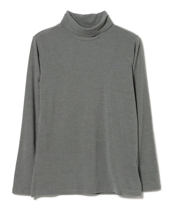 ORANGE LABEL / アーチロゴ ストレッチ モックネク シャツ