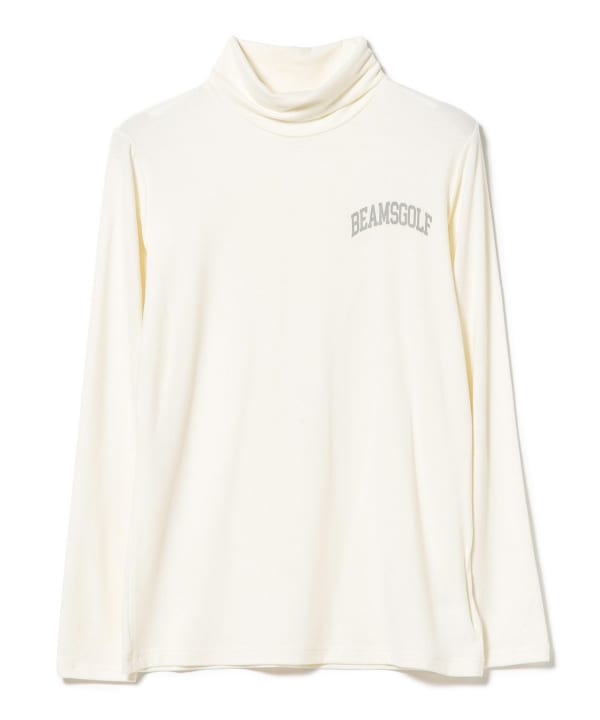 ORANGE LABEL / アーチロゴ ストレッチ モックネク シャツ