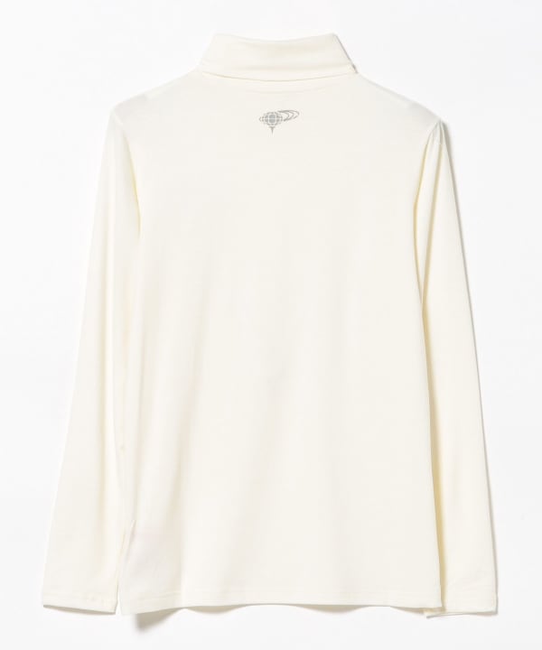 ORANGE LABEL / アーチロゴ ストレッチ モックネク シャツ