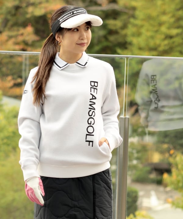 beams golf ウェア ニット L ビームスゴルフ柄もとっても可愛いです