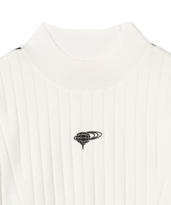 BEAMS GOLF（ビームス ゴルフ）ORANGE LABEL / バイカラー ワイドリブ