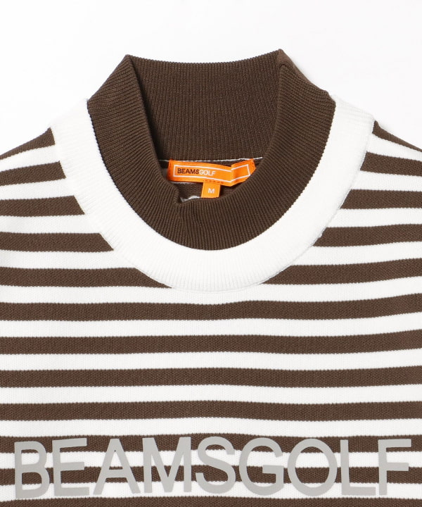 BEAMS GOLF ボーダーニット ビームスゴルフ Lサイズ BEAMS GOLF（ビームス ゴルフ）〈WOMEN〉ORANGE LABEL