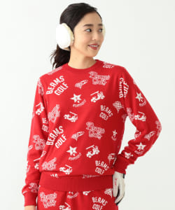 BEAMS GOLF ORANGE LABEL / マルチロゴ ニット プルオーバー