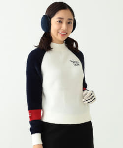 BEAMS GOLF ORANGE LABEL / シャギースリーブ ニット