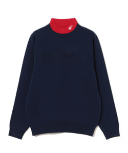 ＜WOMEN＞BEAMS GOLF ORANGE LABEL / 襟付き エンボスニット