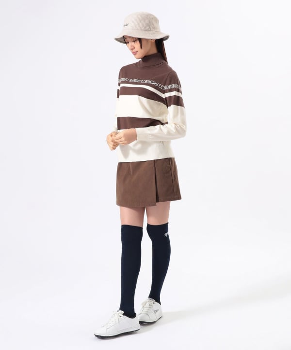 BEAMS GOLF（ビームス ゴルフ）ORANGE LABEL / 2WAY ボーダー ニット