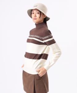 ORANGE LABEL / 2WAY ボーダー ニットプルオーバー