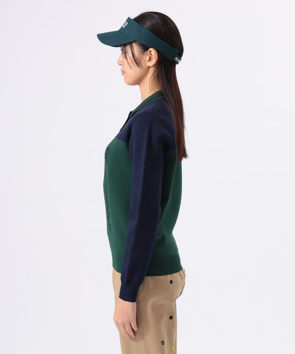 BEAMS GOLF（ビームス ゴルフ）ORANGE LABEL / バイカラー ポロ襟