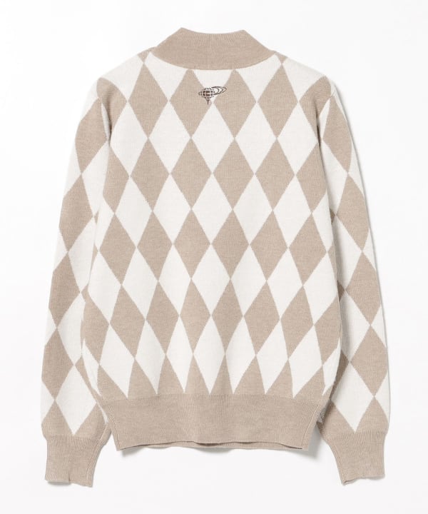 BEAMS GOLF（ビームス ゴルフ）ORANGE LABEL / アーガイル ニット プル