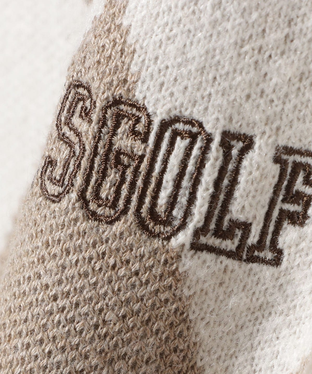 【タグつき】　ビームスゴルフ　アーガイル　薄手　ニット　Lサイズ BEAMS GOLF（ビームス ゴルフ）ORANGE LABEL / アーガイル柄 ロング