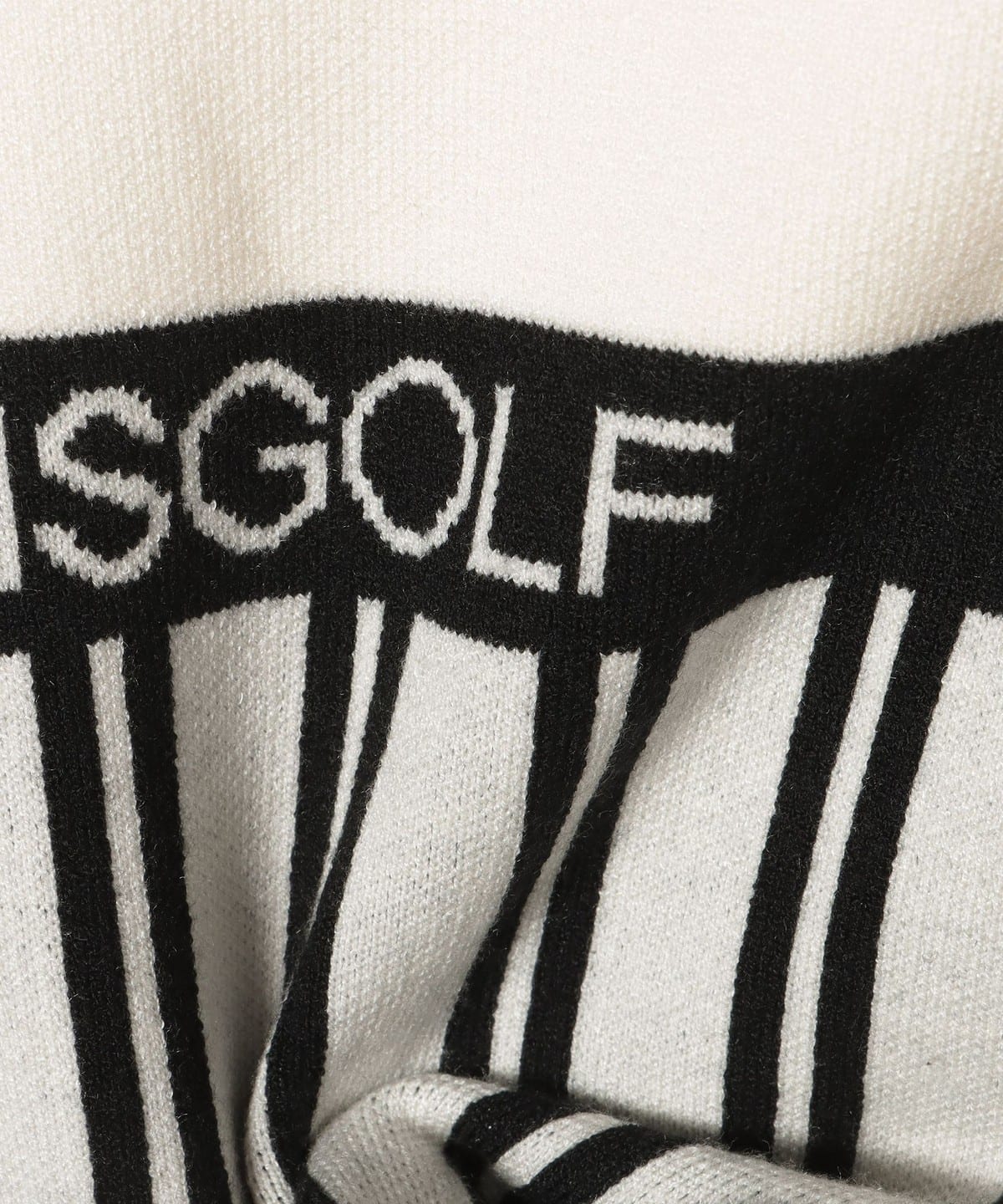 BEAMS GOLF（ビームス ゴルフ）ORANGE LABEL / ストライプ ニット
