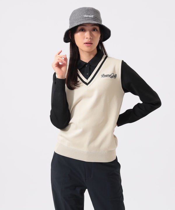 BEAMS GOLF レディスセーター BEAMS GOLF（ビームスゴルフ）の「BEAMS GOLF ORANGE LABEL / 襟付き