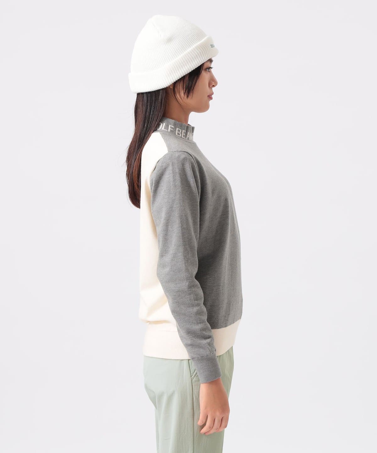 BEAMS GOLF（ビームス ゴルフ）ORANGE LABEL / エアシャット 襟ロゴ