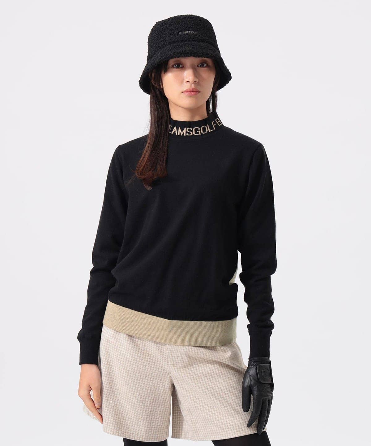 BEAMS GOLF（ビームス ゴルフ）ORANGE LABEL / エアシャット 襟ロゴ