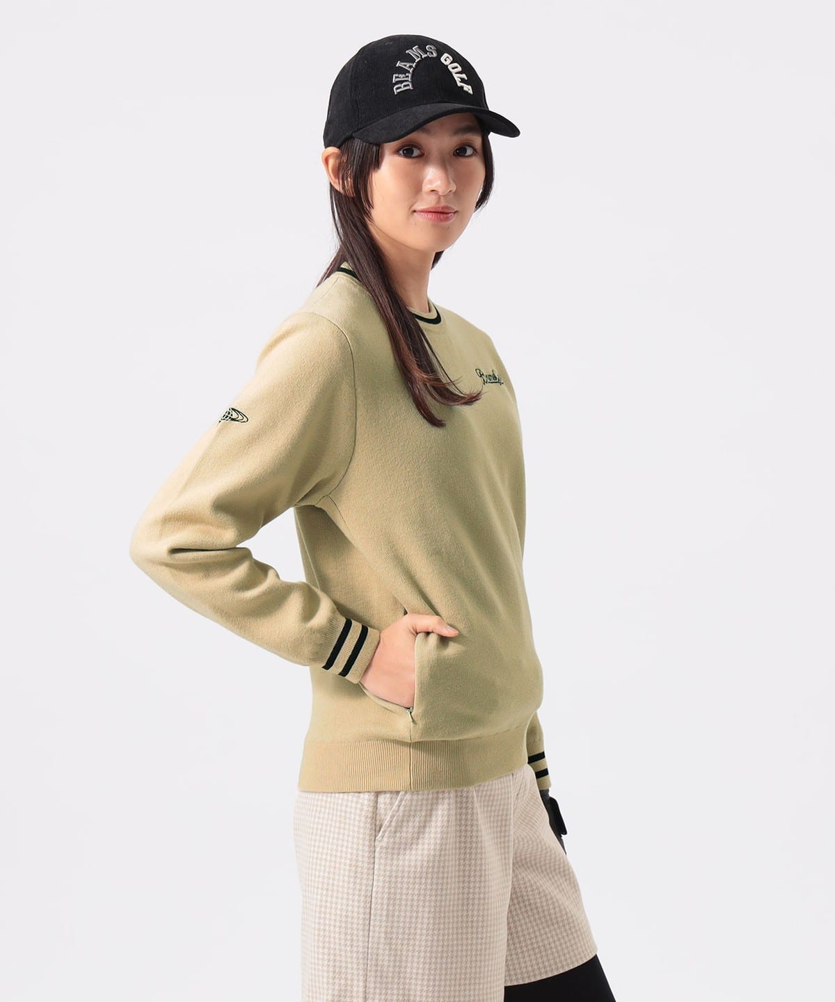 BEAMS GOLF（ビームス ゴルフ）ORANGE LABEL / エアシャット 縦ロゴ