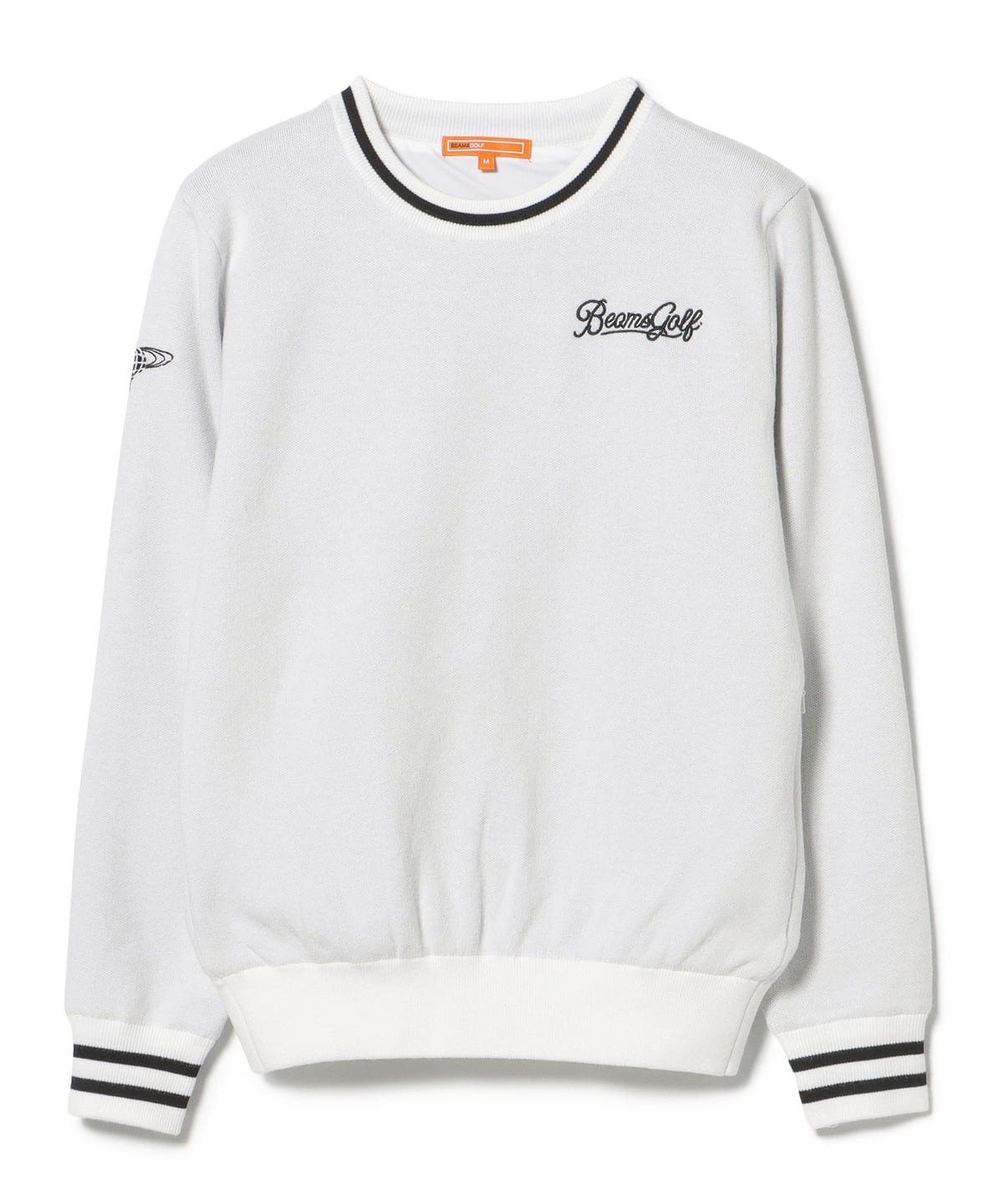 BEAMS GOLF BEAMS GOLF LABEL / Air Shut Vertical Logo Knit