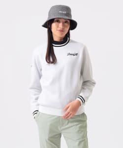 ORANGE LABEL / エアシャット 縦ロゴ ニット