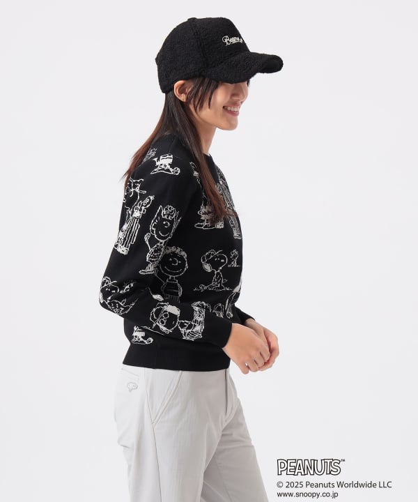 BEAMS golf ビームスゴルフ　ニット　ジップ　パーカー　レディース BEAMS golf ビームスゴルフ ニット ジップ パーカー レディース