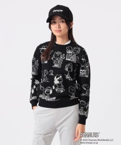 〈WOMEN〉THE PEANUTS GANG ジャカード ニット