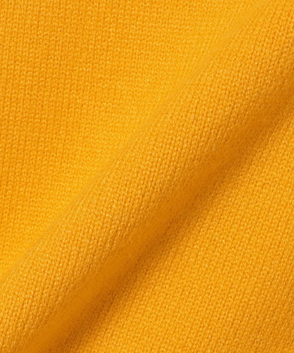 ORANGE LABEL / PUTT ロゴ 襟付き ニット プルオーバー．