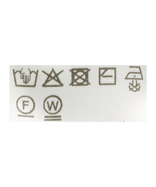 ORANGE LABEL / PUTT ロゴ 襟付き ニット プルオーバー．