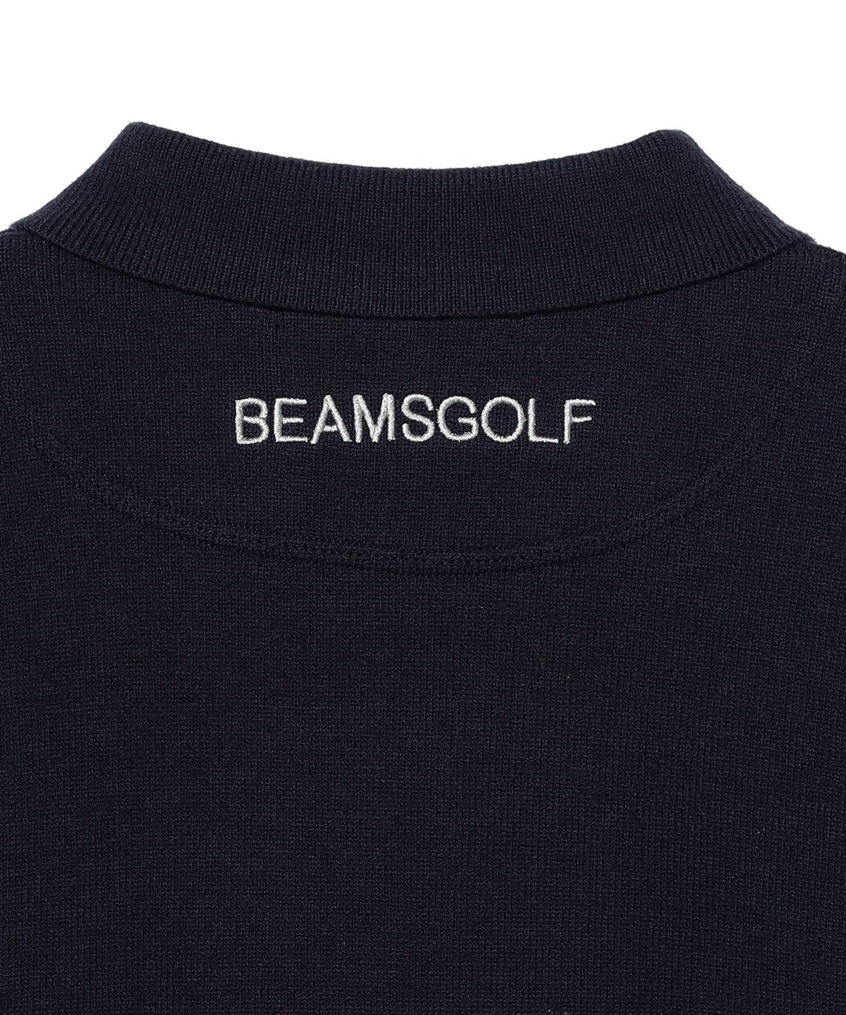 BEAMS GOLF（ビームス ゴルフ）ORANGE LABEL / PUTT ロゴ 襟付き