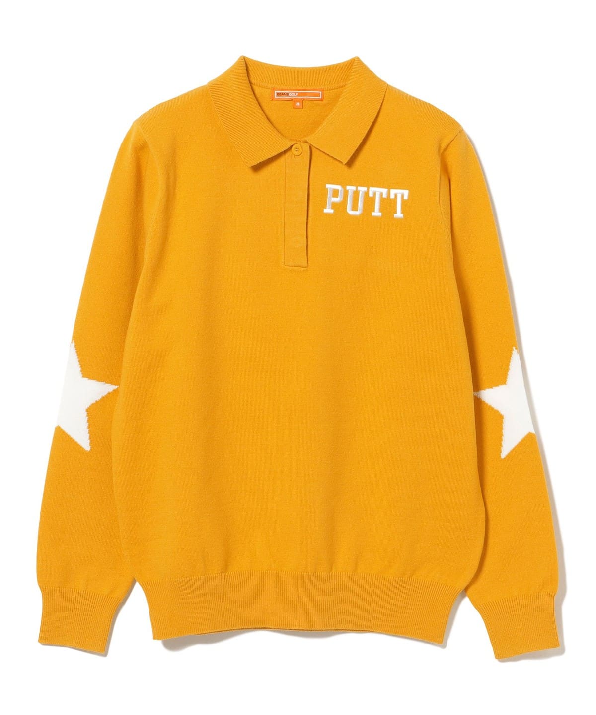 BEAMS GOLF（ビームス ゴルフ）ORANGE LABEL / PUTT ロゴ 襟付き