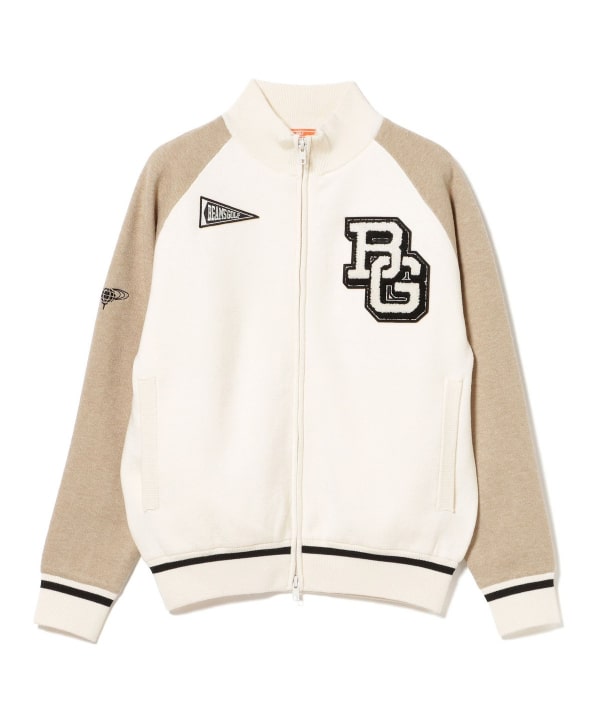 〈WOMEN〉ORANGE LABEL / エアシャット（R）配色 ニット ブルゾン