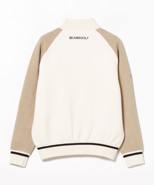 〈WOMEN〉ORANGE LABEL / エアシャット（R）配色 ニット ブルゾン