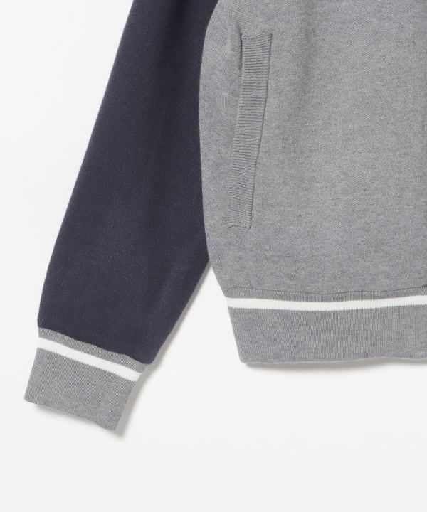 〈WOMEN〉ORANGE LABEL / エアシャット（R）配色 ニット ブルゾン