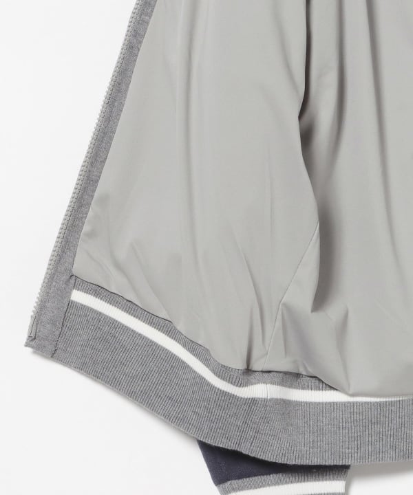 〈WOMEN〉ORANGE LABEL / エアシャット（R）配色 ニット ブルゾン