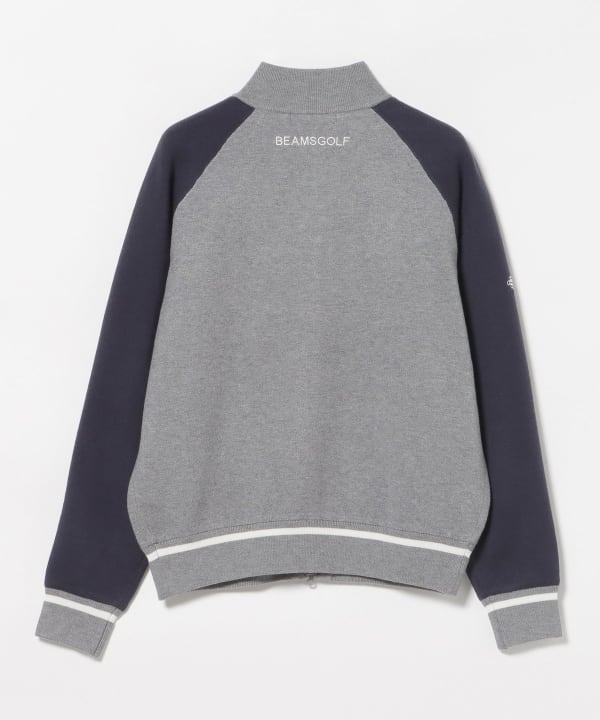 〈WOMEN〉ORANGE LABEL / エアシャット（R）配色 ニット ブルゾン
