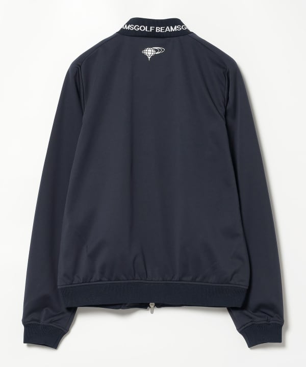 BEAMS GOLF（ビームス ゴルフ）ORANGE LABEL / 襟ロゴ エアシャット ブルゾン（ブルゾン ブルゾン）通販｜BEAMS