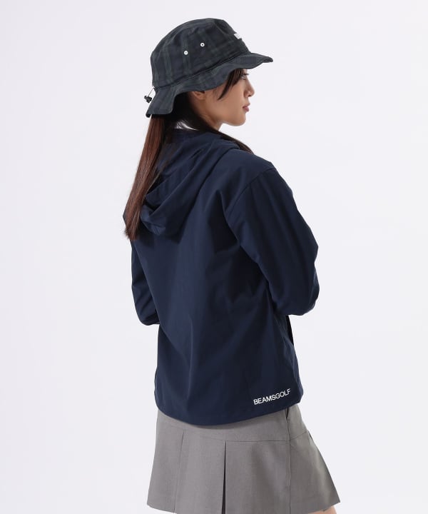 【美品】BEAMS GOLF　ジャケット　フード付き　ボア　ベージュ　L BEAMS GOLF（ビームス ゴルフ）【BLACK FRIDAY対象】〈WOMEN〉ORANGE