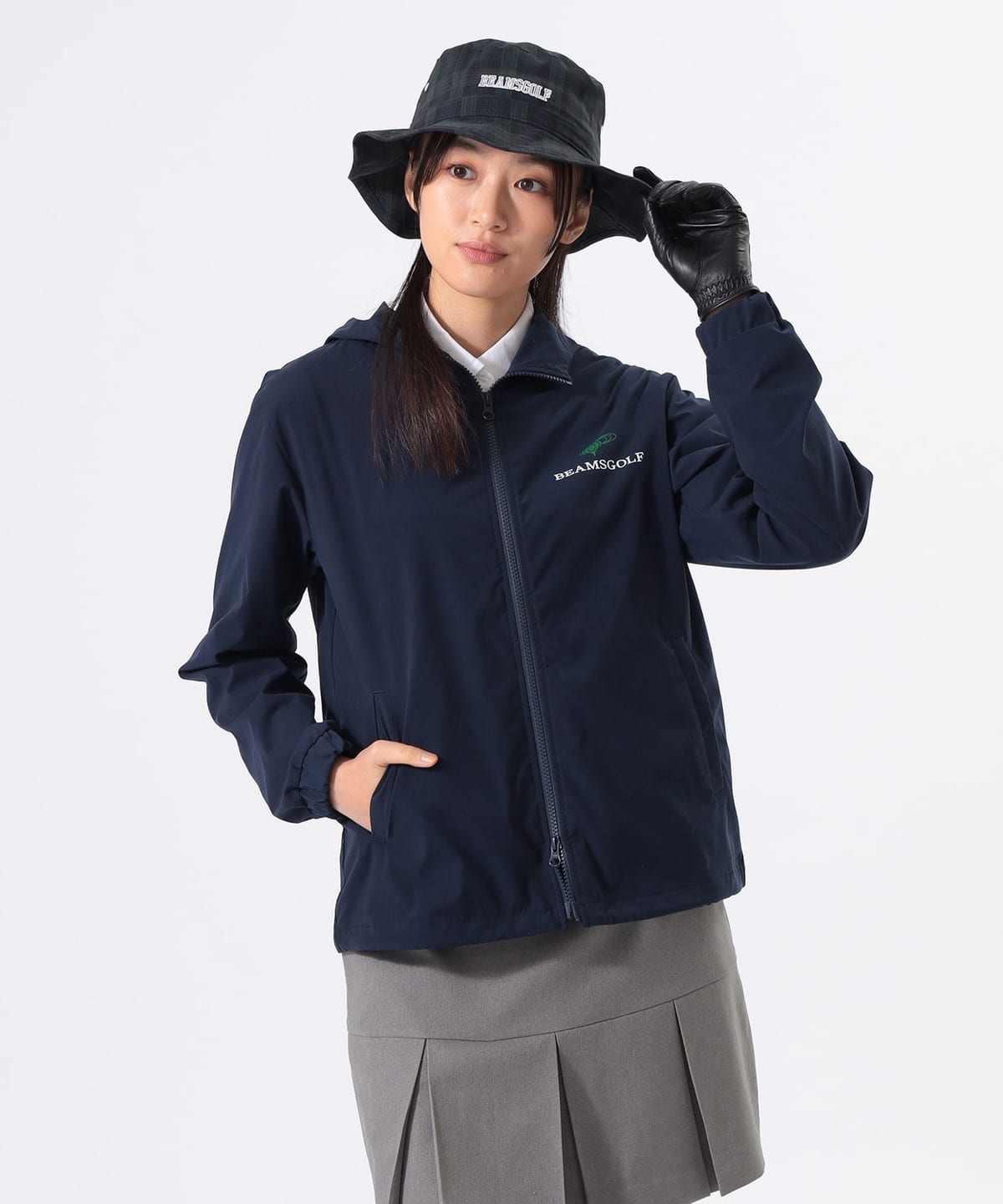 美品　レディース　ビームスゴルフ　beams ブルゾン　蓄熱　撥水　アウター　S BEAMS GOLF ブルゾン アウター 「撥水/伸縮性」「WOMEN」 PURPLE