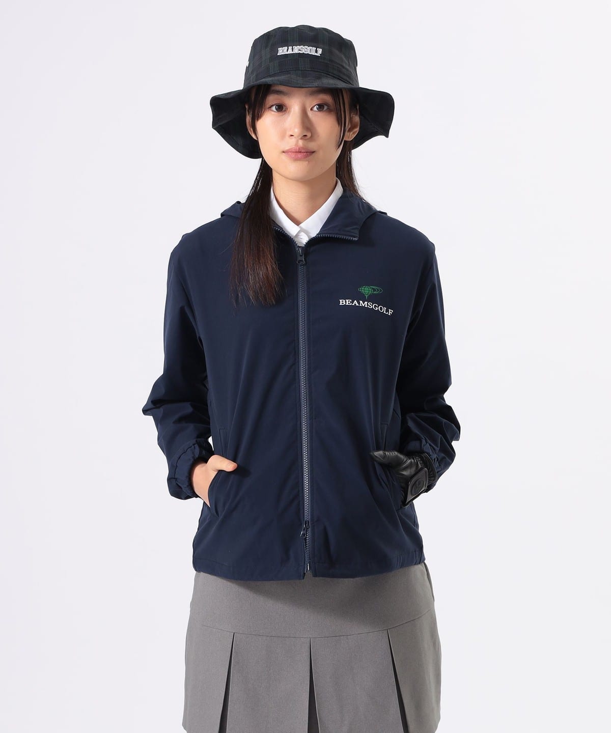 BEAMS GOLF（ビームス ゴルフ）〈WOMEN〉 ORANGE LABEL / 撥水 ジップ