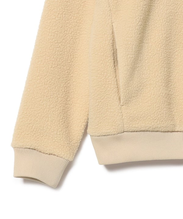 BEAMS GOLF（ビームス ゴルフ）ORANGE LABEL / ボア ハーフジップ プル