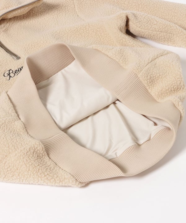 BEAMS GOLF（ビームス ゴルフ）ORANGE LABEL / ボア ハーフジップ プル