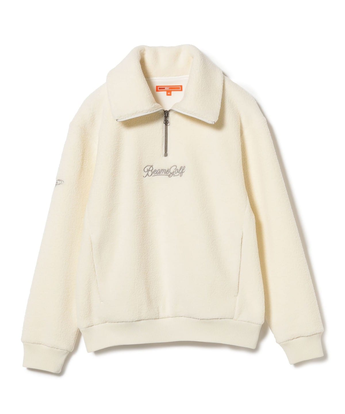 BEAMS GOLF（ビームス ゴルフ）ORANGE LABEL / ボア ハーフジップ プル
