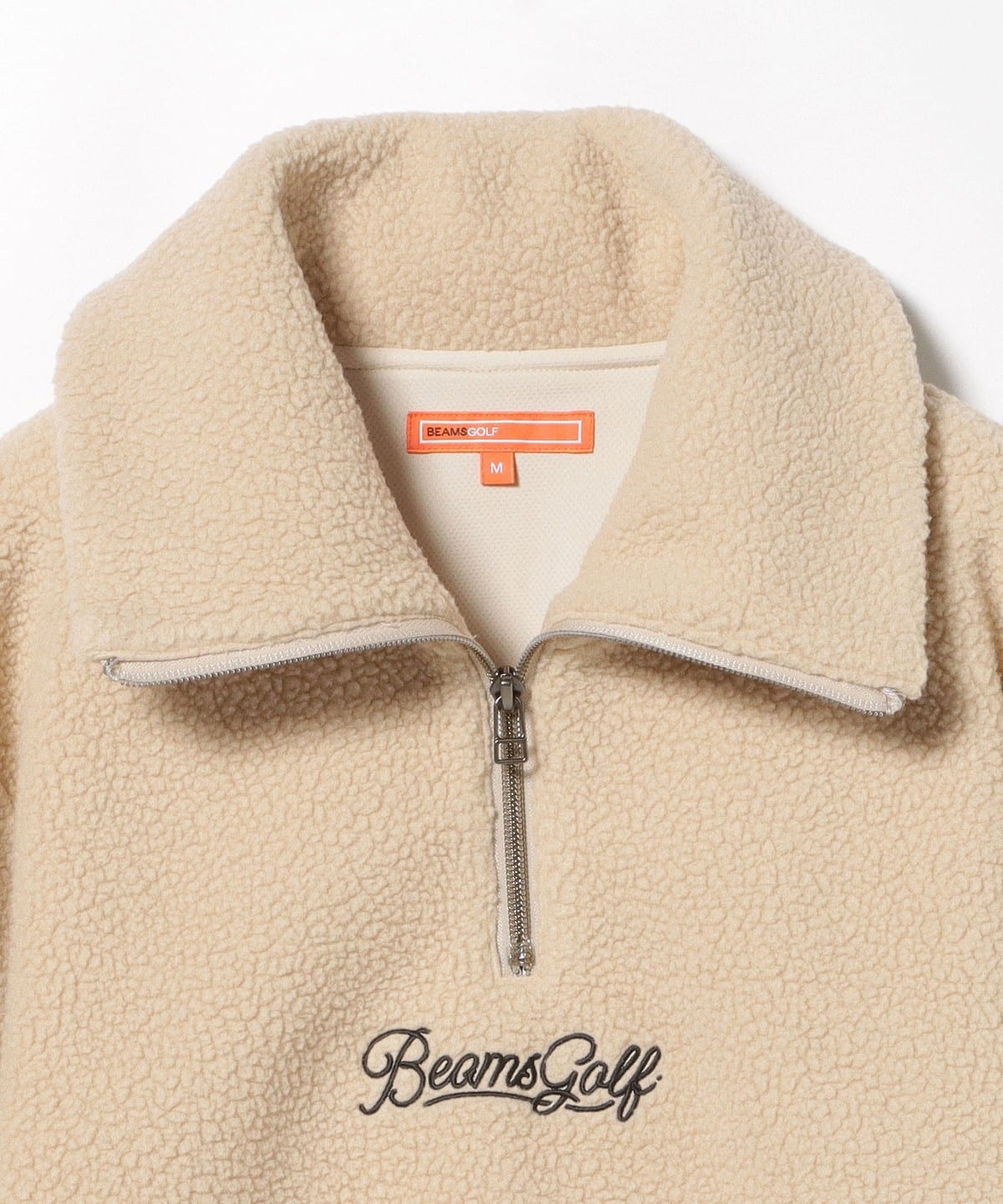 極美品■BEAMS GOLF ビームスゴルフ リバーシブル ボア ジャケット■Ｌ BEAMS GOLF（ビームス ゴルフ）【タイムセール】ORANGE LABEL / ボア
