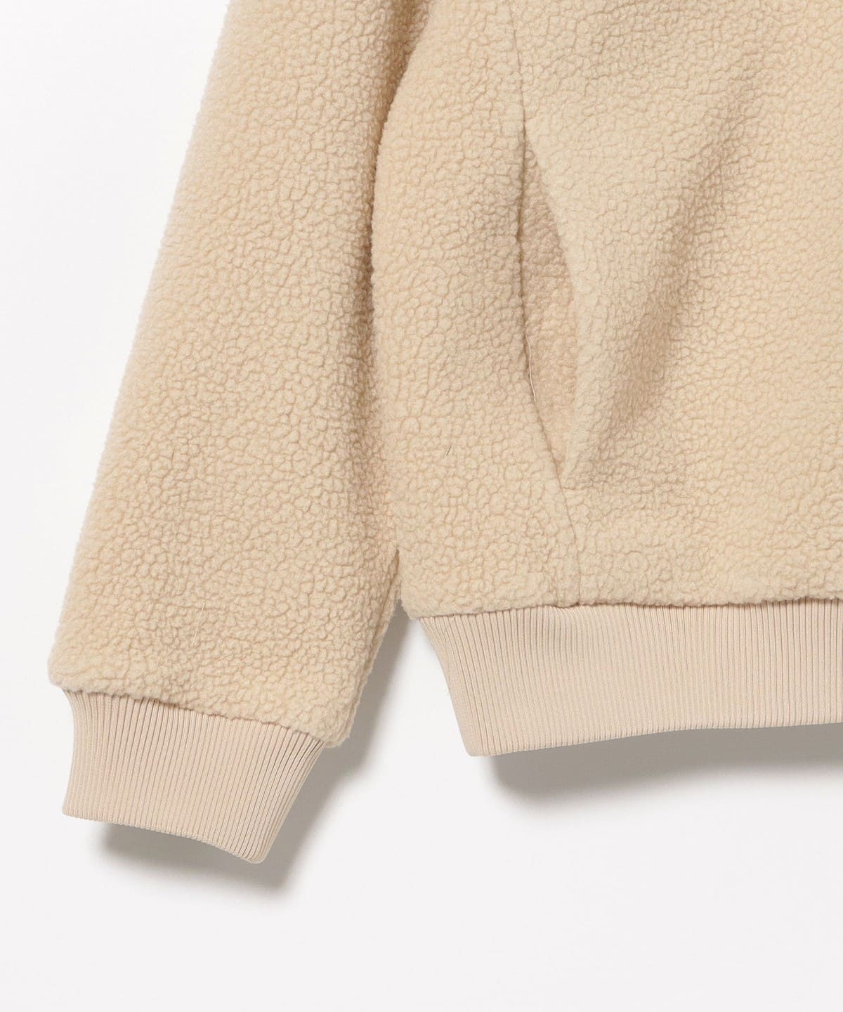 BEAMS GOLF（ビームス ゴルフ）ORANGE LABEL / ボア ハーフジップ プル