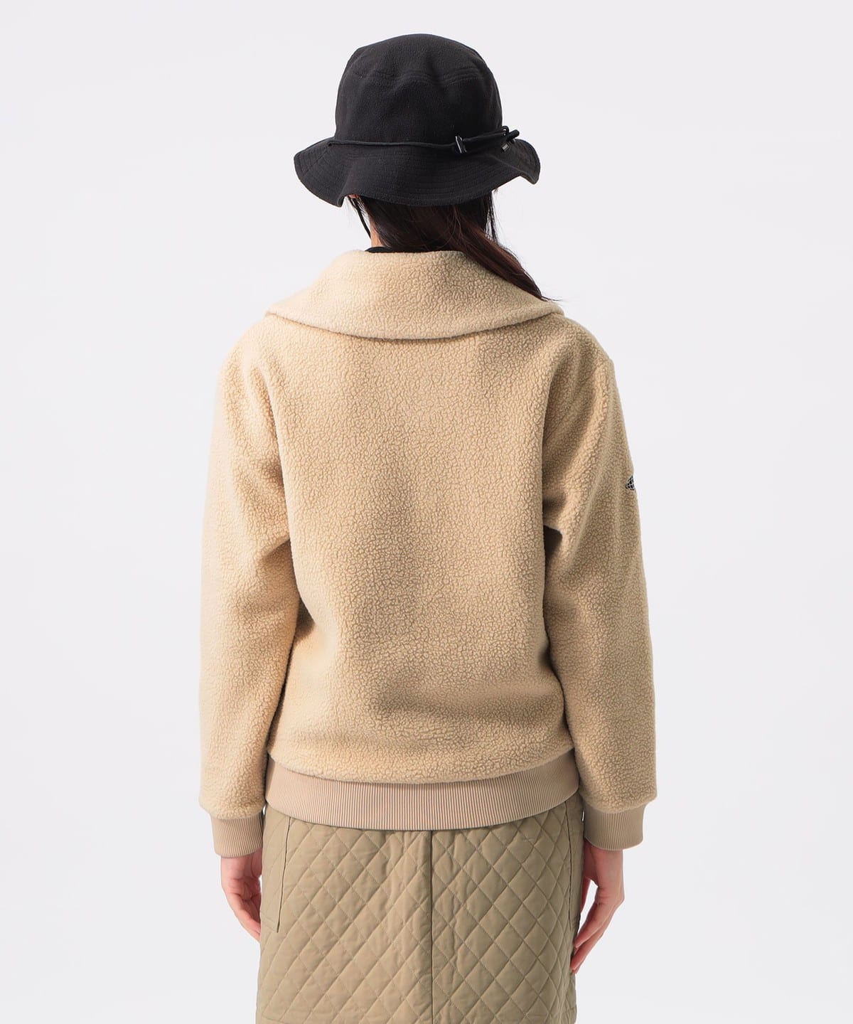 BEAMS GOLF（ビームス ゴルフ）ORANGE LABEL / ボア ハーフジップ プル