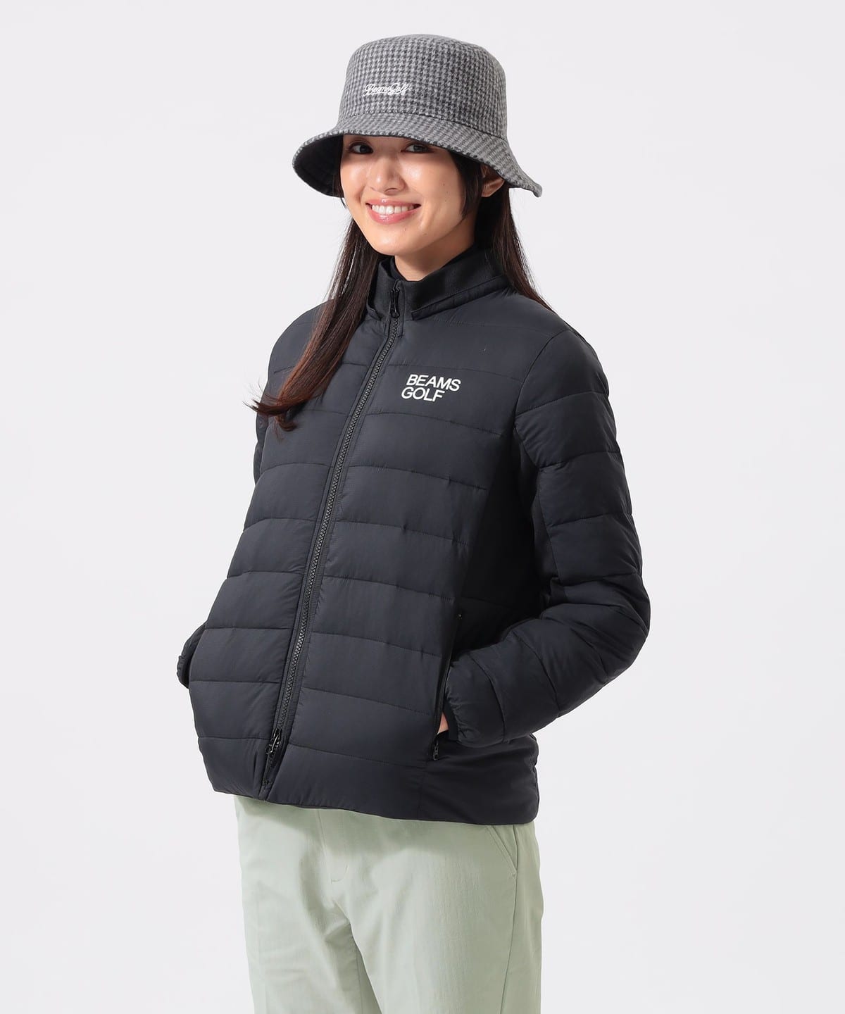 【新品】BEAMS GOLF ブルゾン（Ｍ）定価41000円 新品】BEAMS GOLF ブルゾン（M）定価41000円 BEAMS GOLF