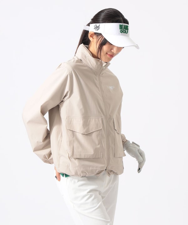 BEAMS GOLF（ビームス ゴルフ）ORANGE LABEL / フード付き スタンド