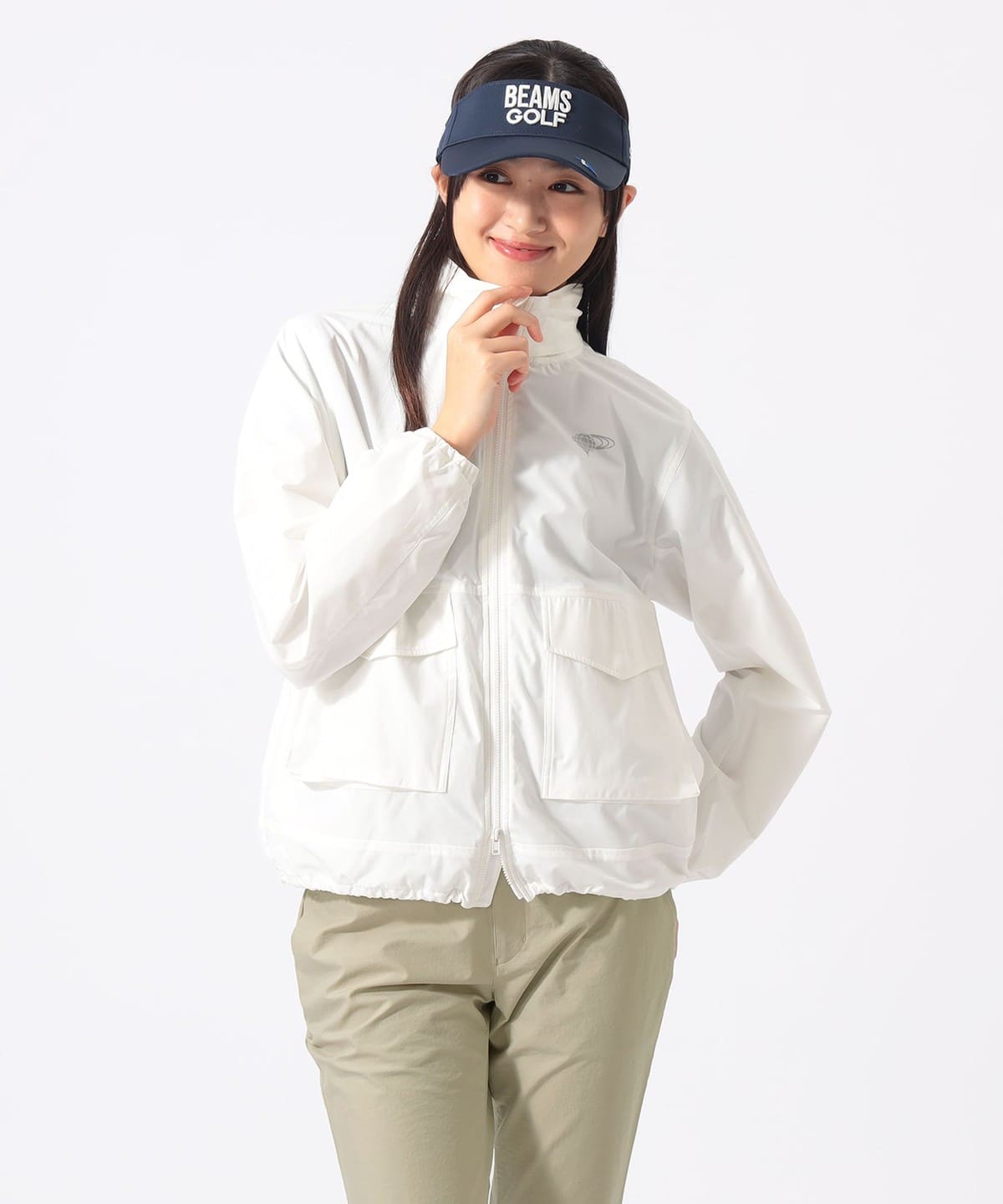 BEAMS GOLF（ビームス ゴルフ）ORANGE LABEL / フード付き スタンド