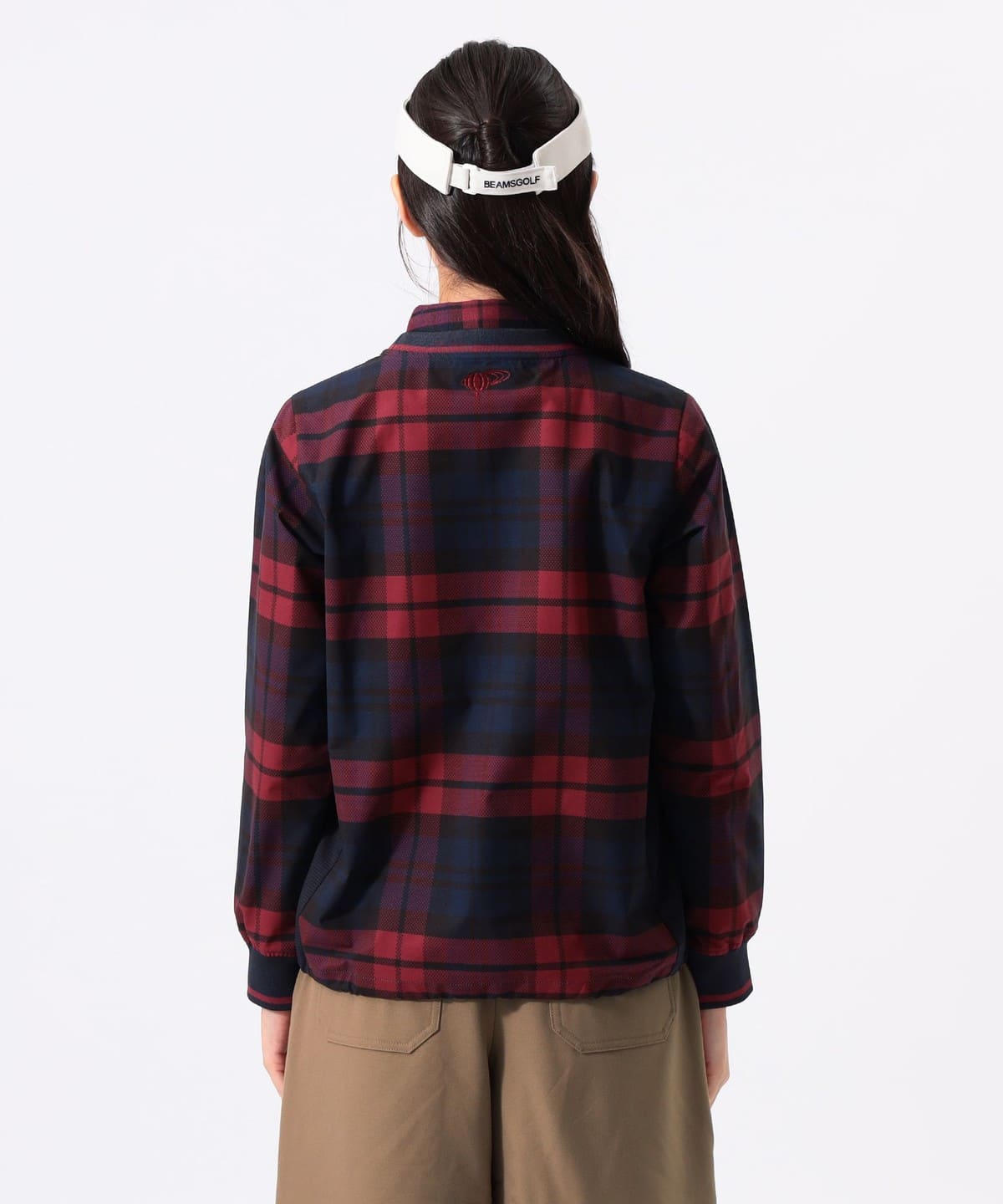 BEAMS GOLF (BEAMS GOLF LABEL) / Water-repellent check piste jacket
