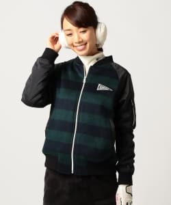 BEAMS GOLF ORANGE LABEL / シャギー MA1ブルゾン