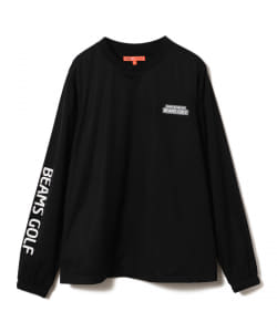 ▲BEAMS GOLF ORANGE LABEL / 防風 ロゴ プルオーバー